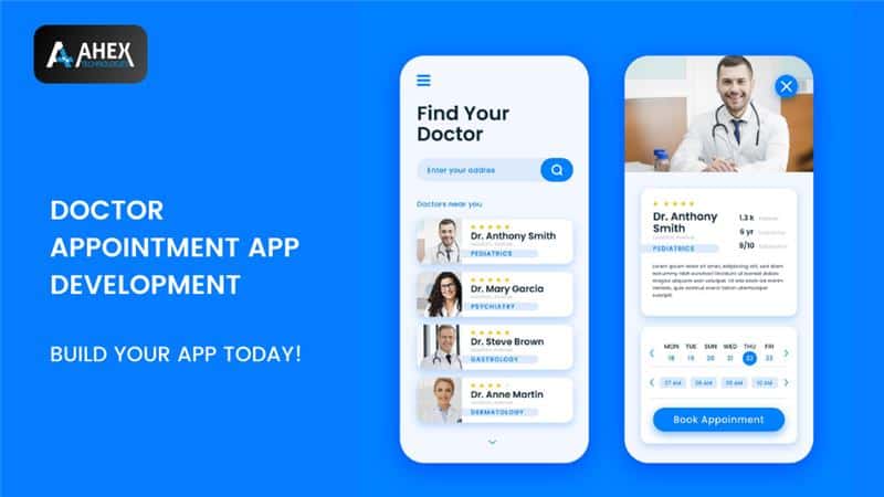 Doctor appointment app development