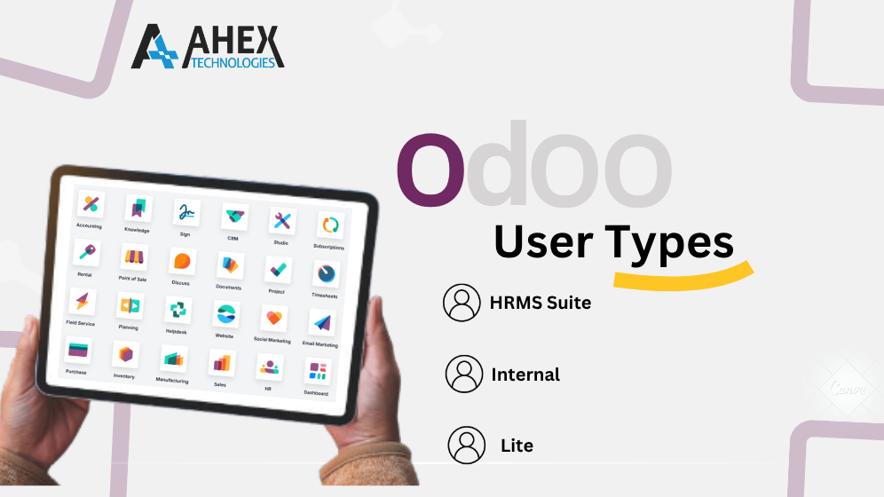 Odoo User Types and Roles