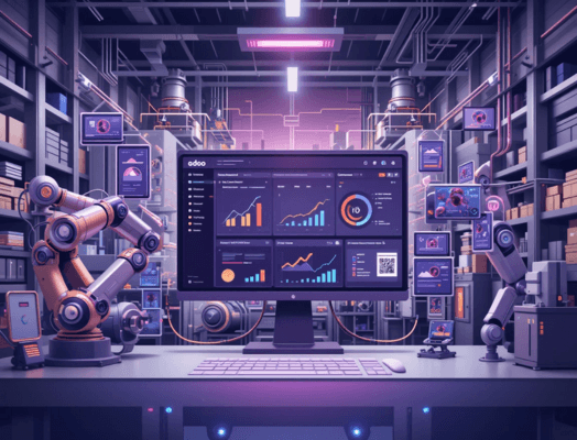 Odoo erp for Manufacturing Final Results