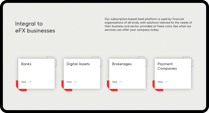integral to efx businesses
